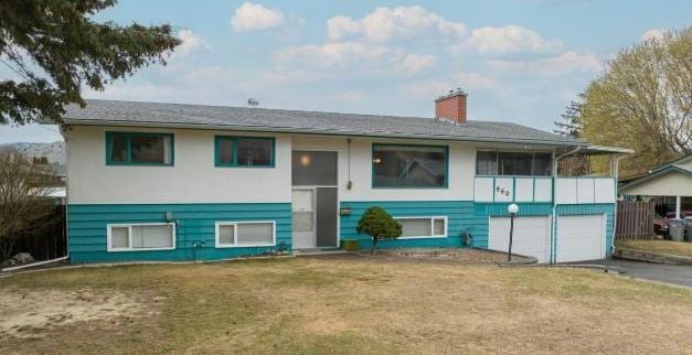 </who>This 2,220-square-foot, four-bedroom, two-bathroom house on Alhambra Drive is listed for sale for $650,000, a little less than the $622,400 benchmark selling price of a typical single-family home in Kamloops in March.