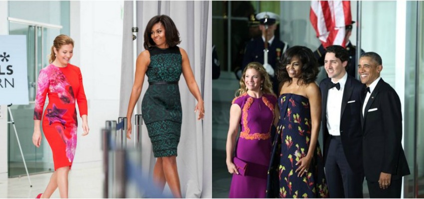 Sophie Grégoire-Trudeau Rocks Canadian Designers During U.S. Visit