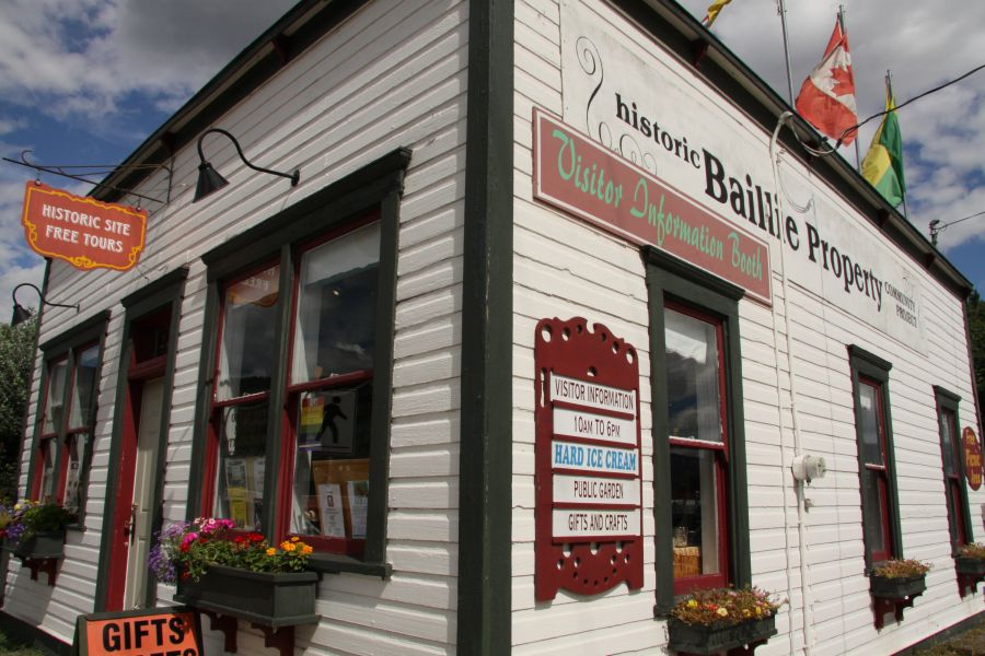 <who>Photo Credit: Tourism Merritt</who>Baillie House, the new site of the Merritt Visitor Centre.