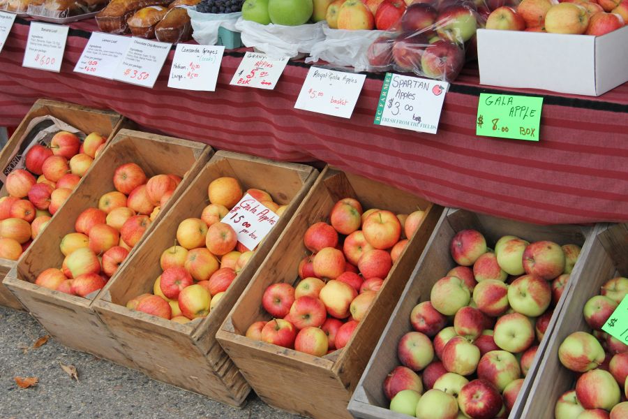 Looking for fresh produce? Head to the Kelowna Farmer's and Crafter's Market for some delicious fruits and veggies for local farmers!