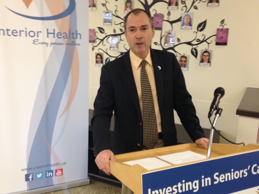 <who> Contributed </who> Norm Letnick announcing the opening of the Seniors Health and Wellness Centre