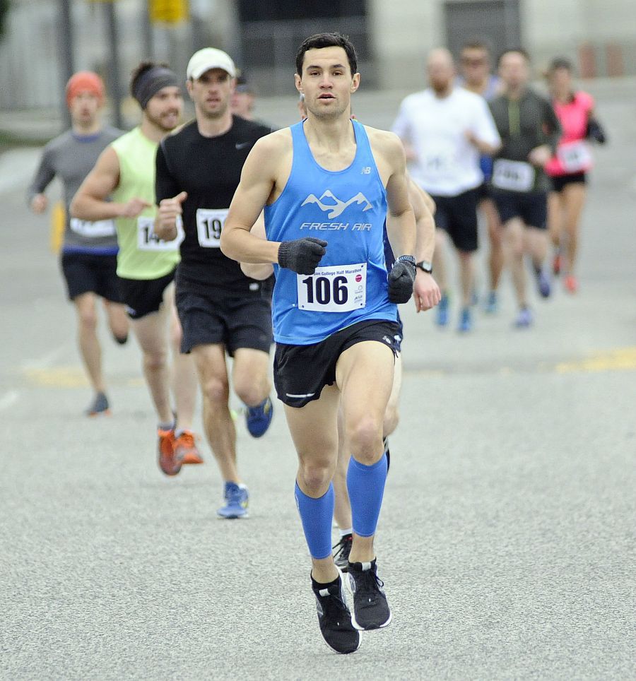 <who>Photo credit Lorne White / KelownaNow </who>Brad Bickley won the race for the second straight year