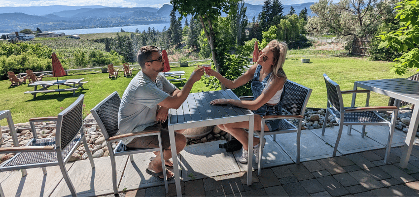 Romancing the bench: a couple’s getaway to Naramata