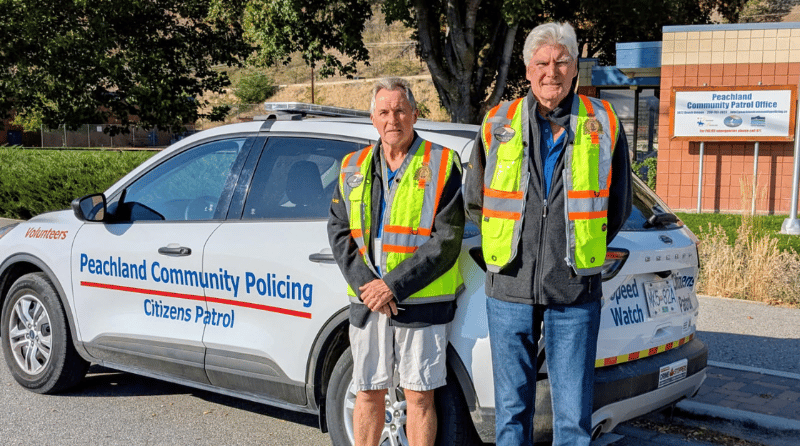 Okanagan policing volunteers help locate 2 stolen vehicles