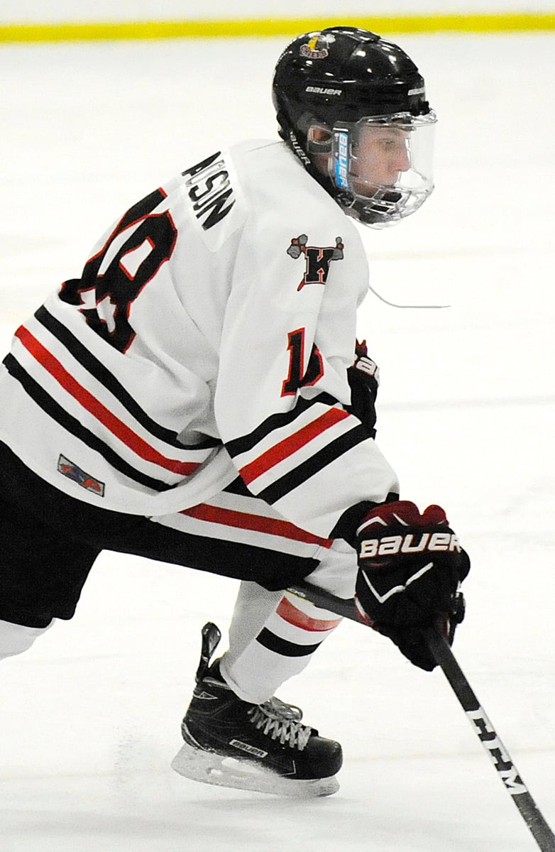 Lane Paddison's hat trick led the Chiefs' offensive explosion in Summerland.