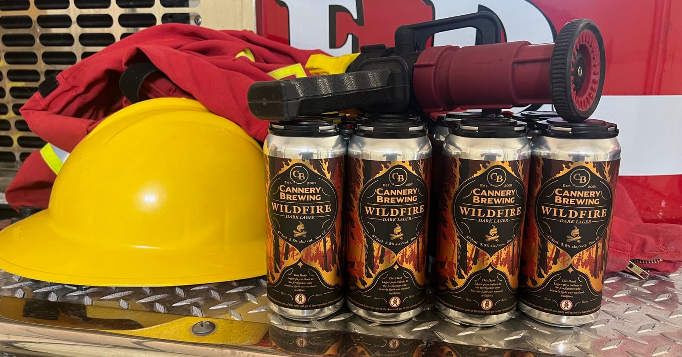 Beer column: Penticton brewery’s dark lager supports BC’s wildland firefighters