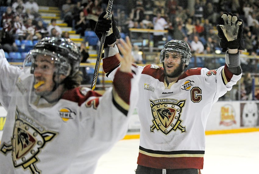 <who>Photo Credit: Lorne White/KelownaNow </who>Marino is heading to the University of Alaska-Fairbanks next season along with teammate Kylar Hope.