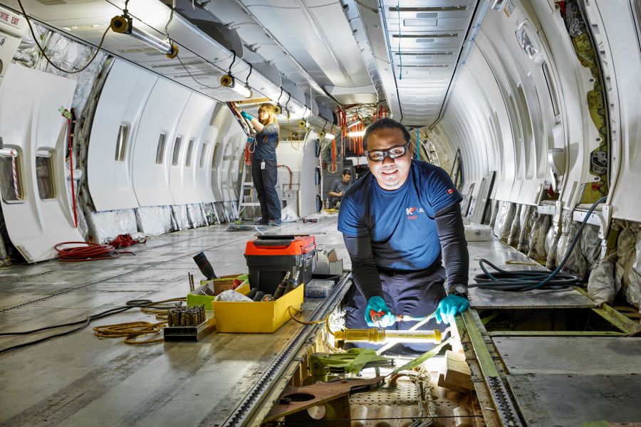 </who>KF Aerospace currently has about 750 employees in Kelowna, making it the city's largest private-sector employer.