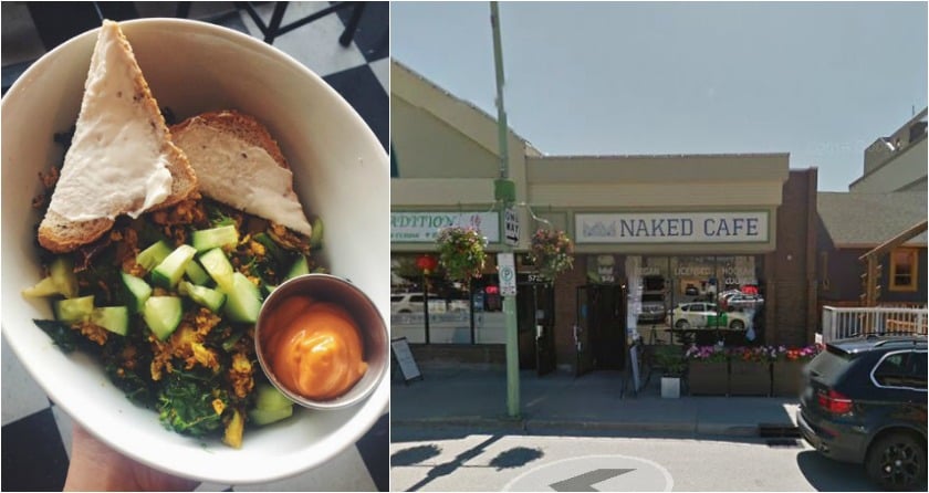 <who> Naked Cafe Facebook, Google Street View </who>