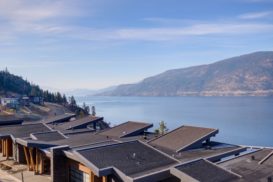 <who>Photo Credit: 2021 Hometown Heroes Lottery</who>View from the Kelowna Dream Home The Granite at McKinley Beach