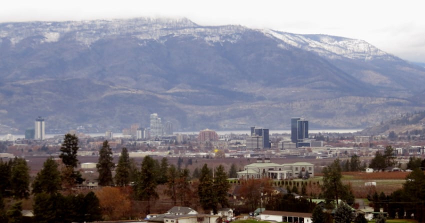 Kelowna weather: Strong gusts, patches of sunshine, high of 7ºC