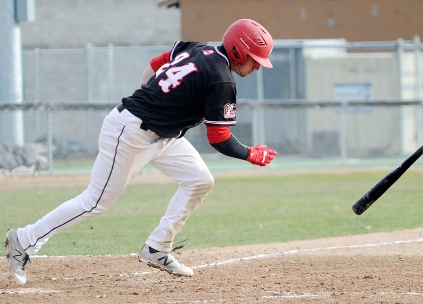 <who>Photo Credit: Lorne White/KelownaNow </who>Kelowna's Davis Todosichuk drove in seven runs in the championship tournament, including two in the semifinal.