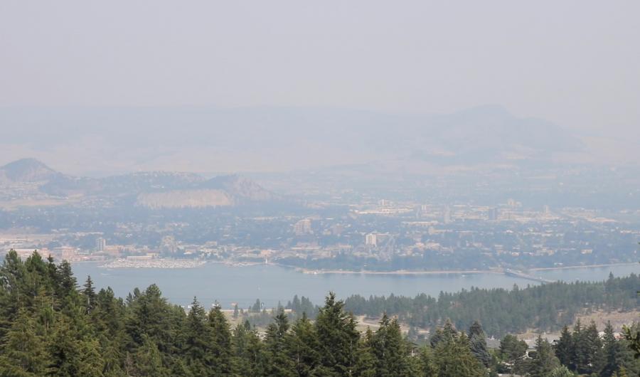 Thursday’s view of Kelowna