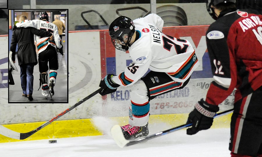 Brennan Nelson was injured in the Rockets' second game last week but is expected back in the lineup today and Sunday at the CNC.