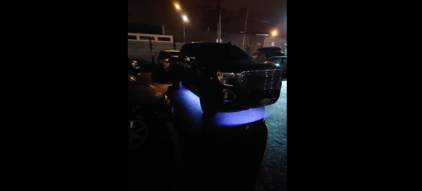 VIDEO BC driver with underglow lights busted for impaired driving