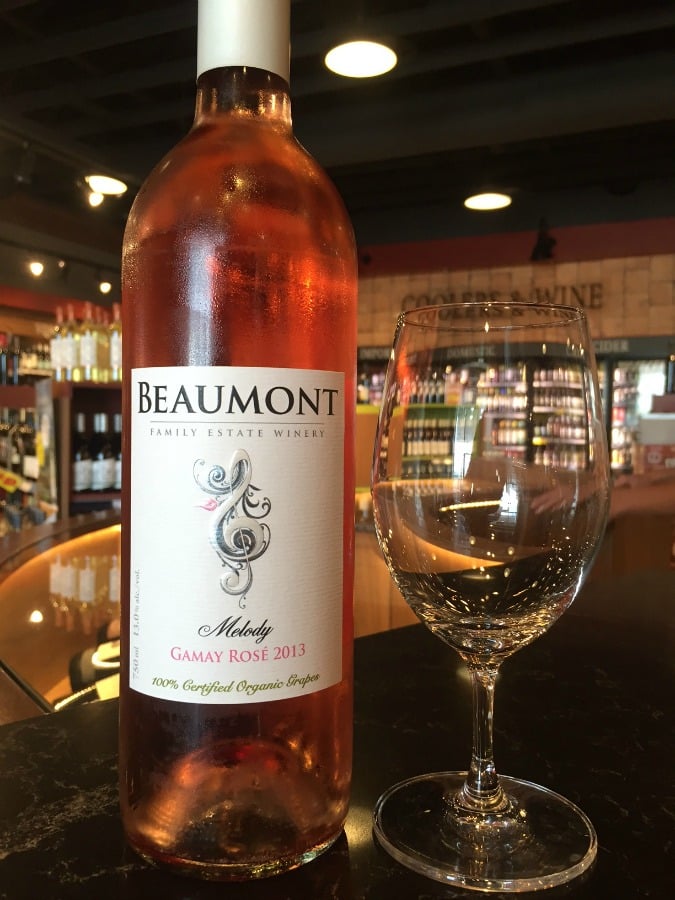 The Beaumont Melody Gamay Rosé is perfect for enjoying under the hot sun.