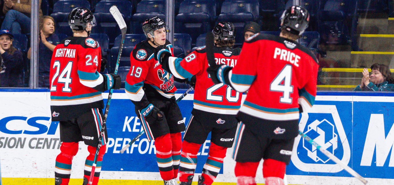 Rockets explode with 8 goals in victory over Cougars