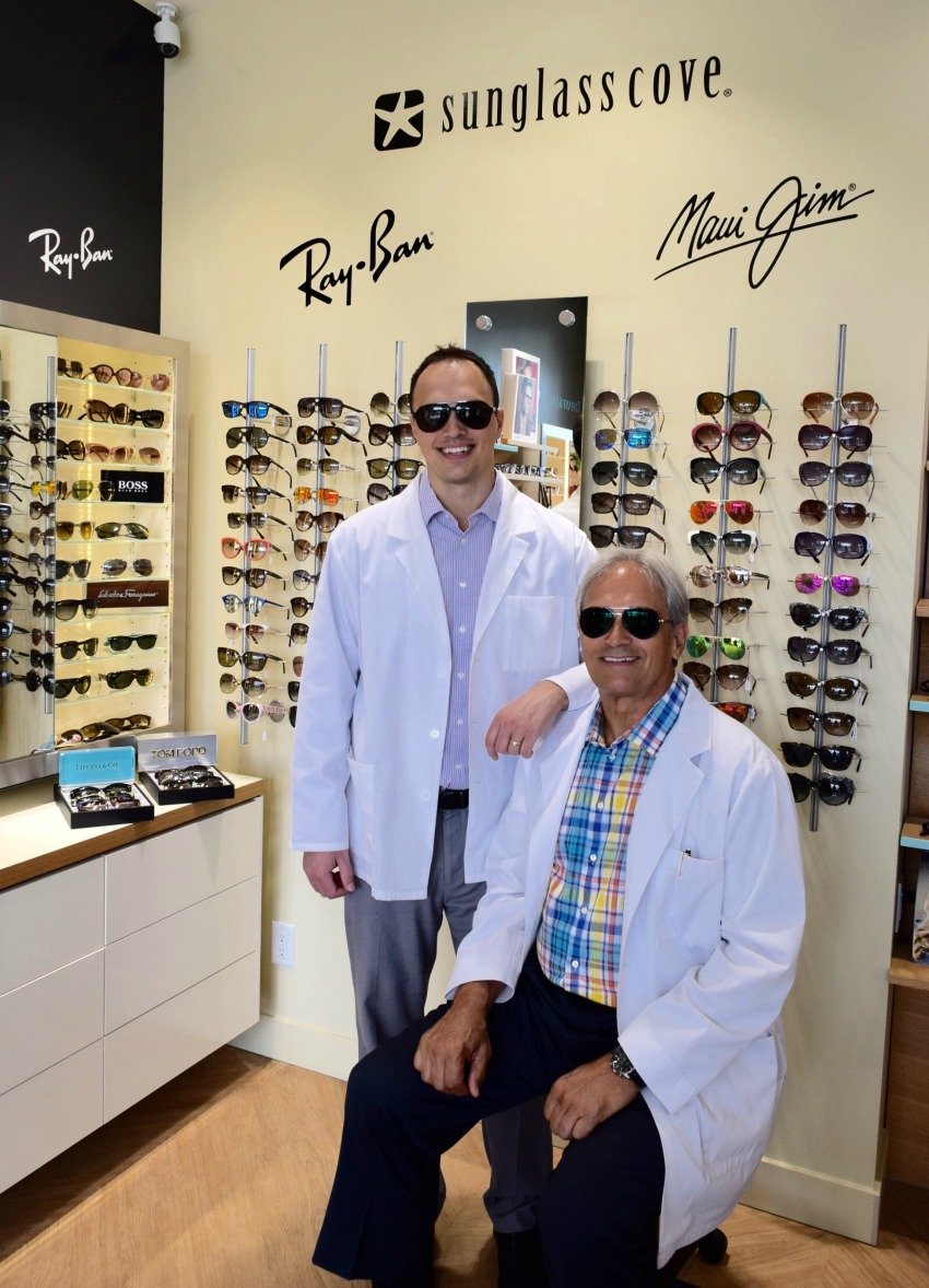 Nuvue Optometry (l to r) Dr. Devon Almond; Dr. Brad Almond 