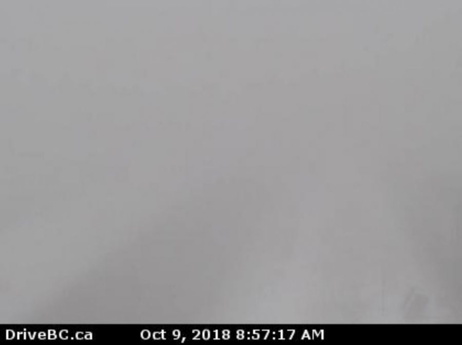 Believe it or not, there's a highway in this webcam shot.