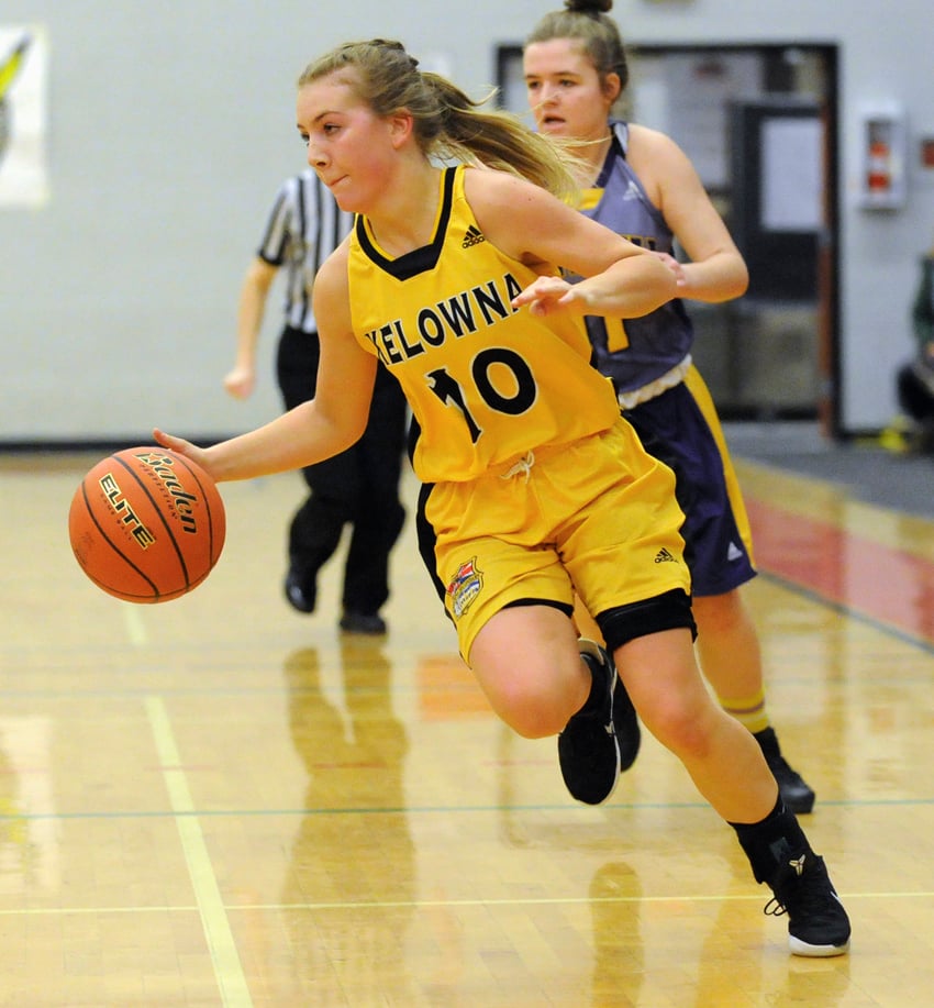 <who>Photo Credit: Lorne White/KelownaNow </who>Dez Day of the Owls played her final high school game in the Okanagan and was named to the Valley's first all-star team.
