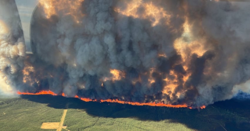 BCWS says ‘significant fire activity is anticipated’ in northeastern BC as dry, warming trend arrives