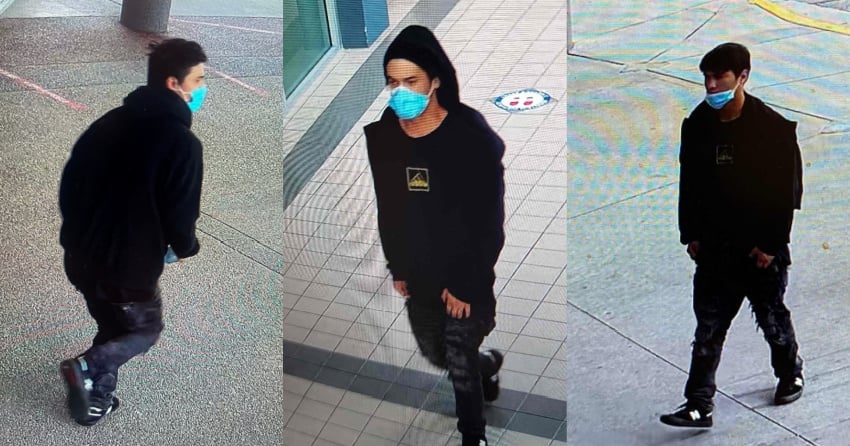 <who>Photo Credit: RCMP</who>Surveillance footage of the suspect.