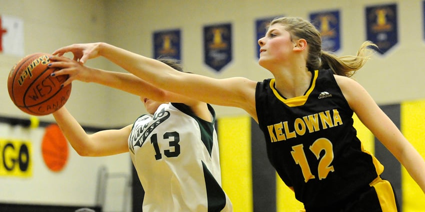 <who>Photo Credit: Lorne White/KelownaNow </who>Grade 10 Kennedy Dickie of the KSS Owls earned honourable mention among provincial AAA all-stars.