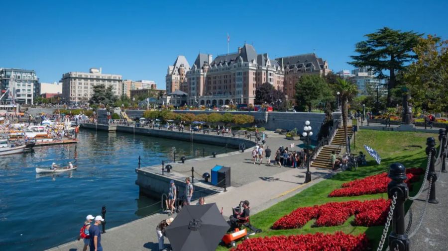 <who>Photo credit: Vancouver Island Bucket List</who>A stroll around the inner harbour in Victoria is a good BC Day idea.