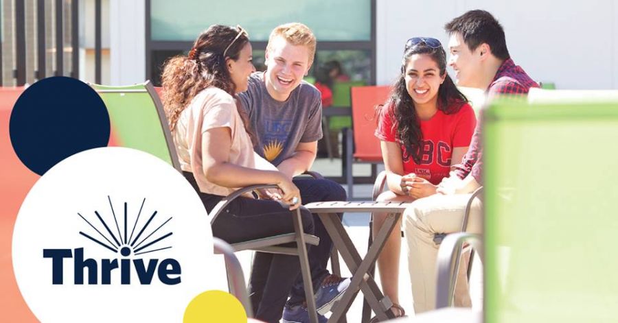 <who>Photo Credit: Facebook, UBCO</who>A Thrive Week has taken place in past years on the UBCO campus to address student mental health