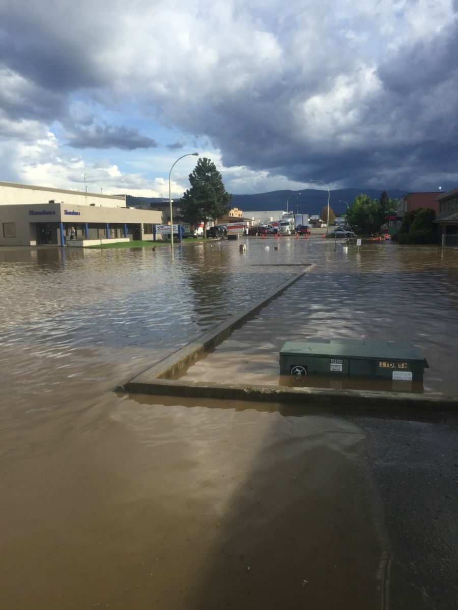 Photo credit - Jen Grunert - Adams Road flooding