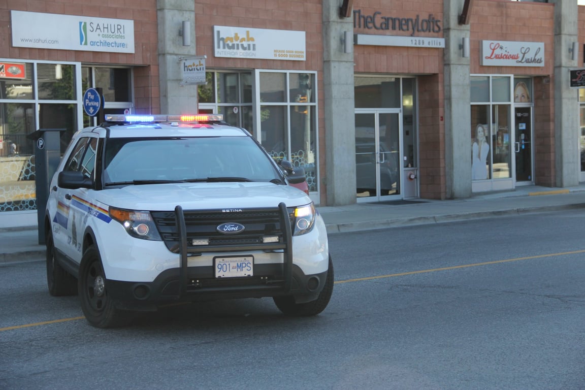 Kelowna man arrested in stolen vehicle