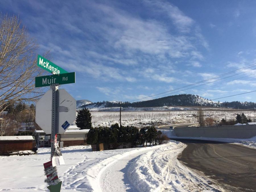 <who>Photo Credit: KelownaNow</who>The intersection where the incident took place.