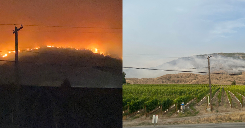 UPDATE: Activity has reduced on Osoyoos wildfire, remains at 885 hectares