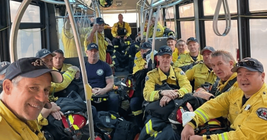 Local firefighters launch T-shirt campaign