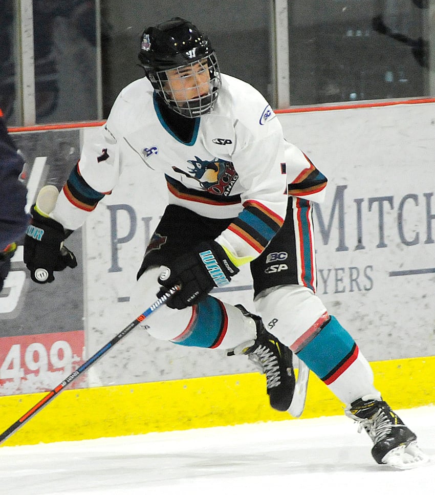 Second-year Rocket, Benn Krivoshen scored once and added an assist versus the Blazers.