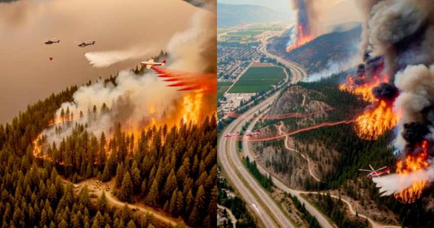 BCWS issues warning about misinformation and AI images during wildfire emergencies