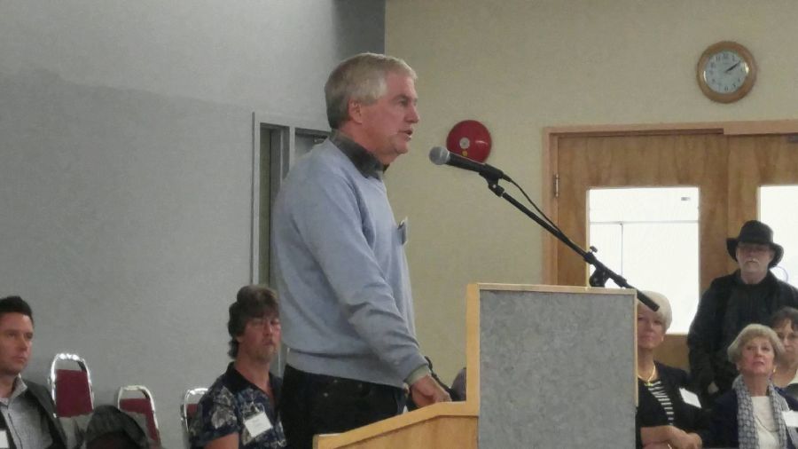 Julius Bloomfield said he would bring balance if elected to Penticton Council in Saturday's municipal election.