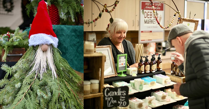 Meet all your holiday needs at the Kelowna Farmers’ and Crafters’ Market this season