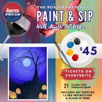 The Roster Paint & Sip Halloween