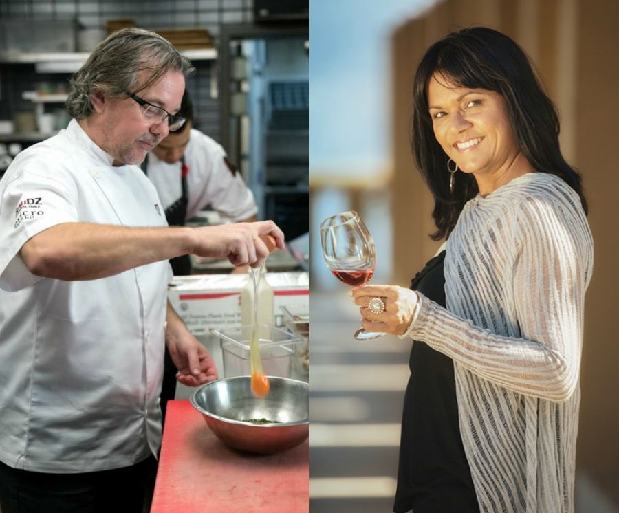 <who>Photo Credit: RauDZ</who>Chef Rod Butters and Audrey Surrao