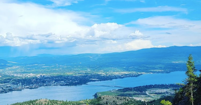 Kelowna weather: Mix of sun and clouds