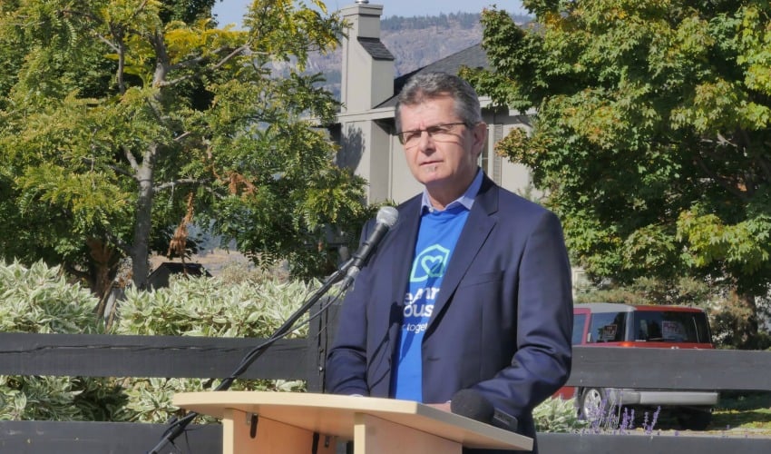 <who> Photo Credit: KelownaNow </who> Doug Rankmore, CEO of KGH Foundation.