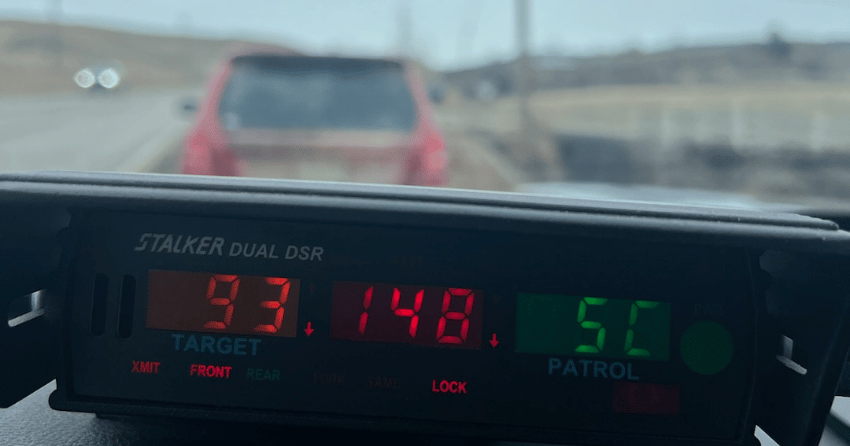 Okanagan ‘N’ driver caught going over double the speed limit
