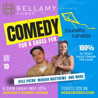 Bellamy Homes presents Comedy for a Cause for Tourette Canada