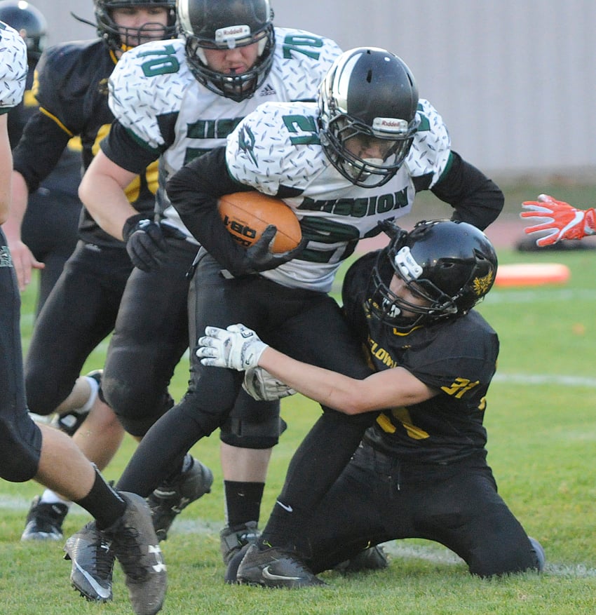 <who>Photo Credit: Lorne White/KelownaNow </who>The Owls Tyler Klotzbach is one of only four Grade 11s on the Eastern Conference all-star team.