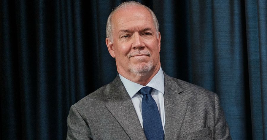<who>Photo Credit: Government of BC</who>John Horgan is the first 2-term premier in BC NDP history.
