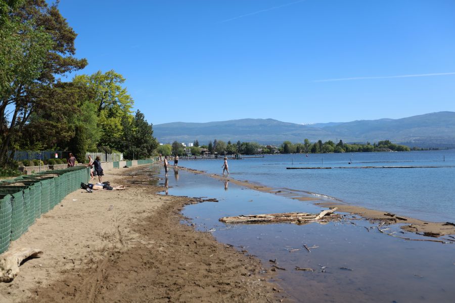 Photo credit: KelownaNow - Beach at Mill Creek