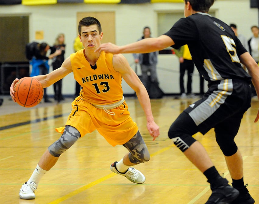 <who>Photo Credit: Lorne White/KelownaNow </who>Mason Bourcier will join former KSS Owls teammates Parker Simson and Grant Shephard at UBC.