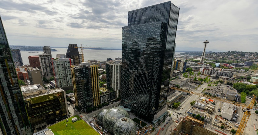Amazon headquarters in Seattle.