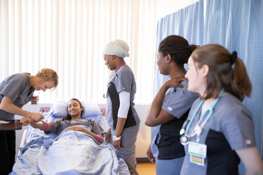 Nursing Practicum Students at RIH